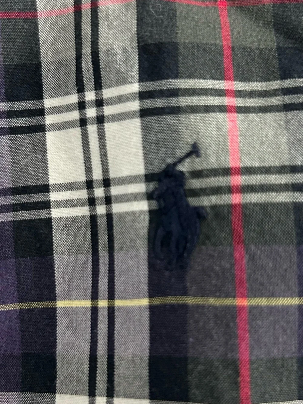 Polo Ralph Lauren Boys Plaid Button Down Long Sleeve Shirt-Size 2C